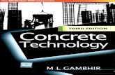 Concrete Technology by Gambhir