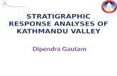 Stratigraphic Response Analyses of Kathmandu Valley