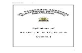 Dr BAba Saheb Ambedkar Marathwada Univeristy Syllabus B E