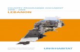 UN-Habitat Country Programme Document 2008-2009 - Lebanon