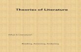 Theories of Literature(1)