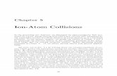 Chapter 5 - Ion-Atom Collisions