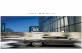 Bentley Continental GT Brochure