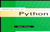 Gupta R. Making Use of Python