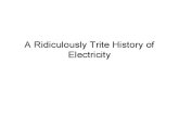 A Short History of Electricity