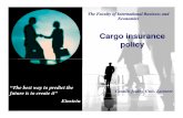 4. Cargo Insurance Policy