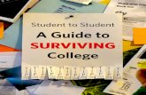 Student to Student a Guide to Surviving College
