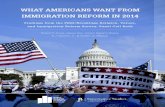 What Americans Want From Immigration Reform in 2014