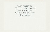 Criminal Procedure and the Conflict of Laws