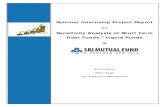 Summer Internship Report-Liquid Fund Analysis