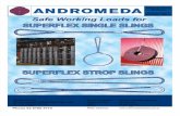 Andromeda Superflex Steel Slings - Small