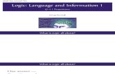 Logic1 Lecture Slides LLI1 1 1 1 Propositions