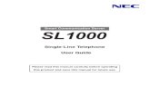 SL1000 SLT User Guide