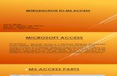 Intro to Ms Access Basic