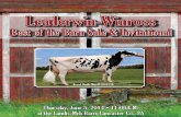 Sale Catalog - Leaderwin-Winross "Best of the Barn" Sale & Invitational
