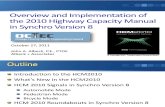 JAA - Overview & Implementation of the HCM2010 in Synchro V8 (10!20!11)