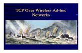 Tcp Over Adhoc Networks