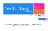 TechDays2012 Cloud MSIT