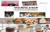 Alumni Talk- Fluff Bakery
