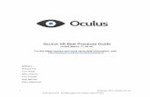 Oculus Best Practices
