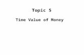 FM Topic 5 Time Value of Money