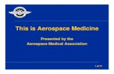 This is Aerospace Medicine