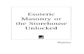 Phylotus - Esoteric Masonry or the Storehouse Unlocked (1)