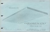 Prescolite Colorescent Dealer Pricing List FC-2LD 1965