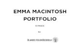 Emma Macintosh Digitalt arbetsprov