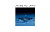Dealing With Leaks