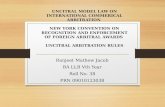 Uncitral Model Law on International Commerical Arbitration Along
