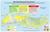 Hazard Assessment Maps - Molokai