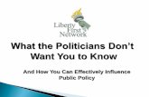 LFN-Nature of Politicians
