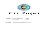 PROJECT C++