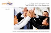 MBA Recruiting Recruitment Guide