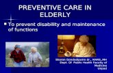 Lecture 8 Elderly and Disability 2 Final