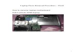 Laptop Parts Removal Procedure PartI