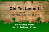 LDS Old Testament Slideshow 24: Jeremiah, Lamentations