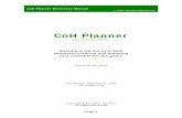 CoH Planner Reference Manual