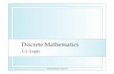Discrete Mathematics - Logic