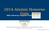 2014 NC A&T Alumni - Washington,DC Chapter Honorees