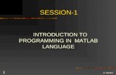 Basics of Programming