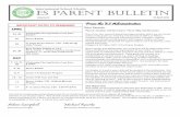 ES Parent Bulletin Vol#15 2014 Apr 25