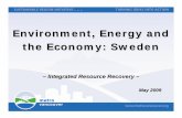 Environment Energy and the Economy Sweden-Presentation to MV Board-2009!06!12