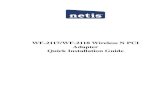 Netis Wireless WF-2117 QIG V1.0