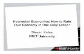 Keynesian Economics - How to Ruin Your Economy in One Easy Lesson