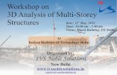 Workshop on 3D Analysis of Multi-Storey Structures