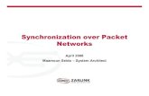 Synchronization over Packet  Networks