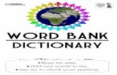KS2 Word Bank Dictionary
