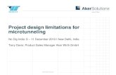 Project Design Limitations in Microtunnelling Workshop